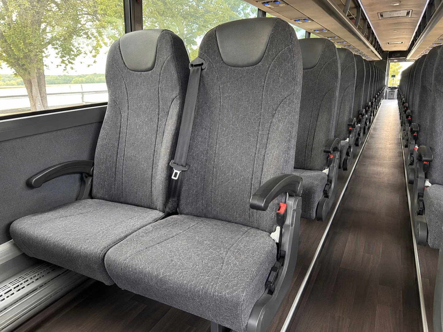 how bus type changes charter bus prices in bellevue washington