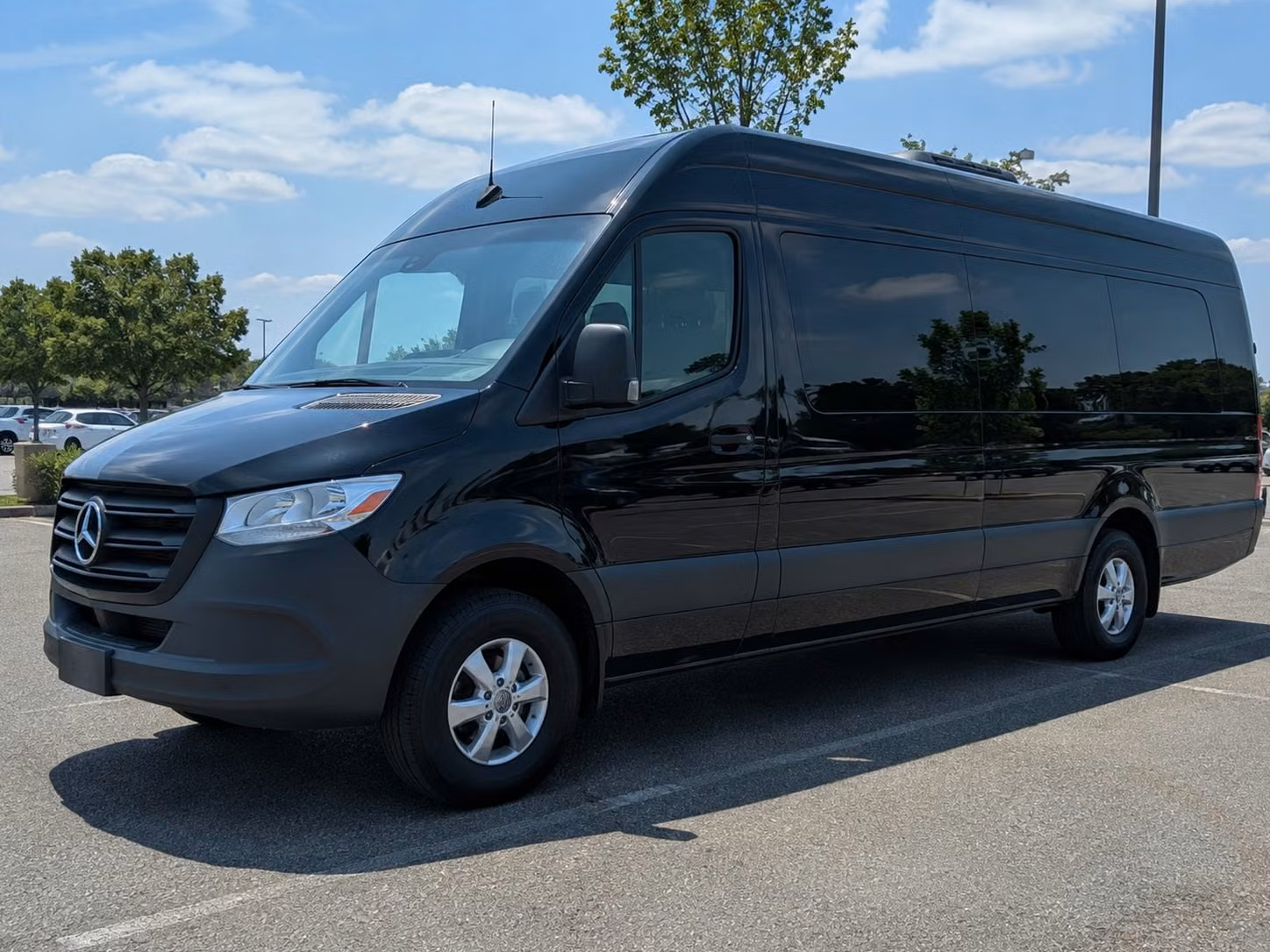 sprinter van with driver